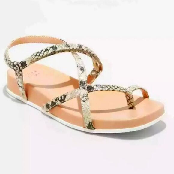 (4-0052)  🔥3/$20🔥  A New Day  Eden Sandals Size 9.5 - Picture 1 of 9